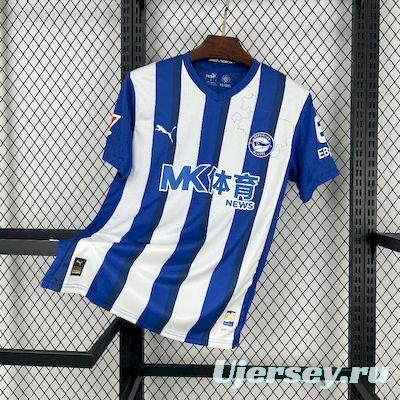 2025/26 Deportivo Alaves Home Jersey
