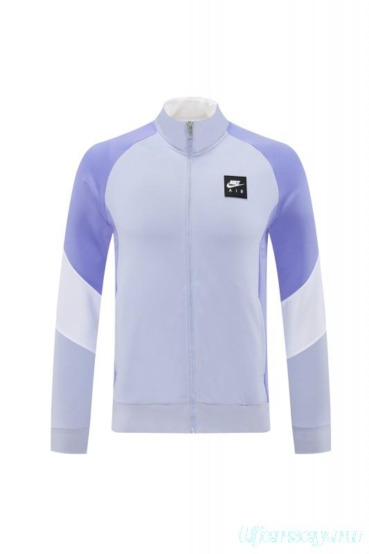 2025 NIKE Purple Full Zipper Jacket + Long Pants