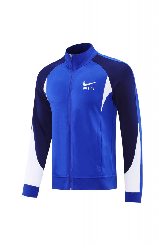 2025 NIKE Blue/Navy Full Zipper Jacket + Long Pants