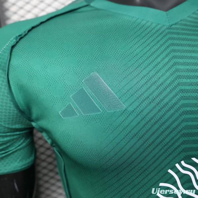 Player Version 25/26 Al-Ahli Away Green Jersey