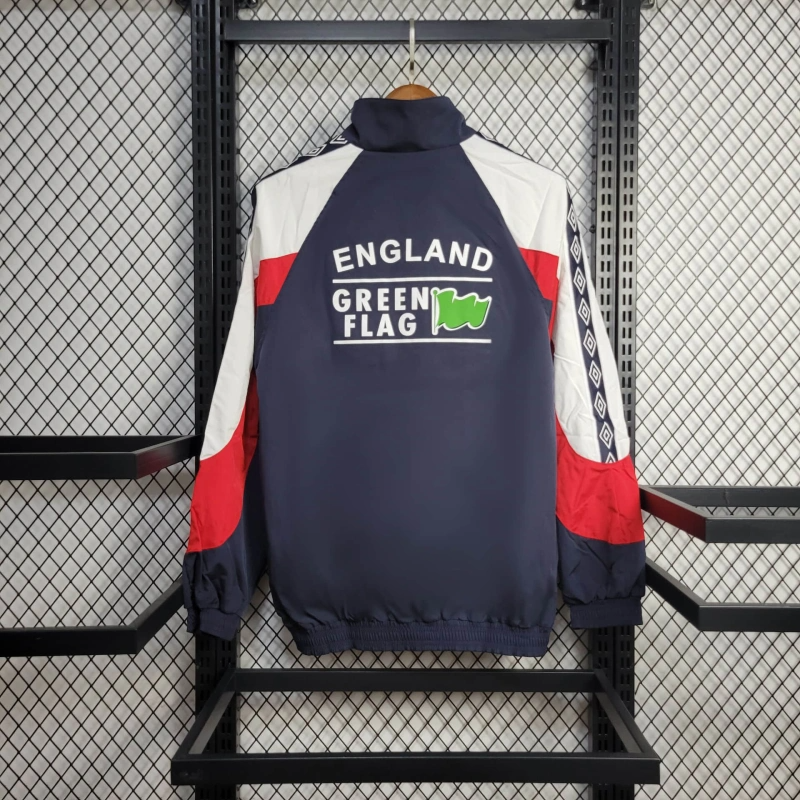 2025 England Jacket Navy/Red/White Windbreaker