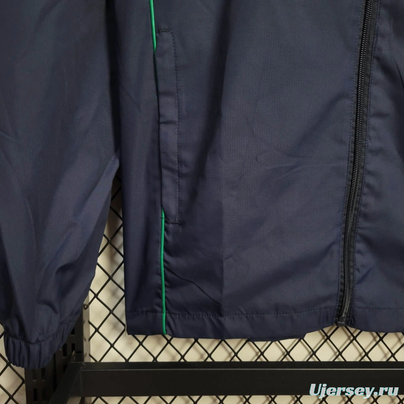 2025 Portugal Jacket Navy Windbreaker