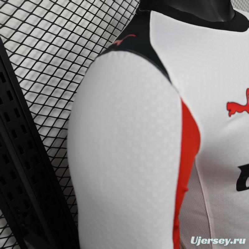 Player Version 25/26 AC Milan Away Long Sleeve Jersey