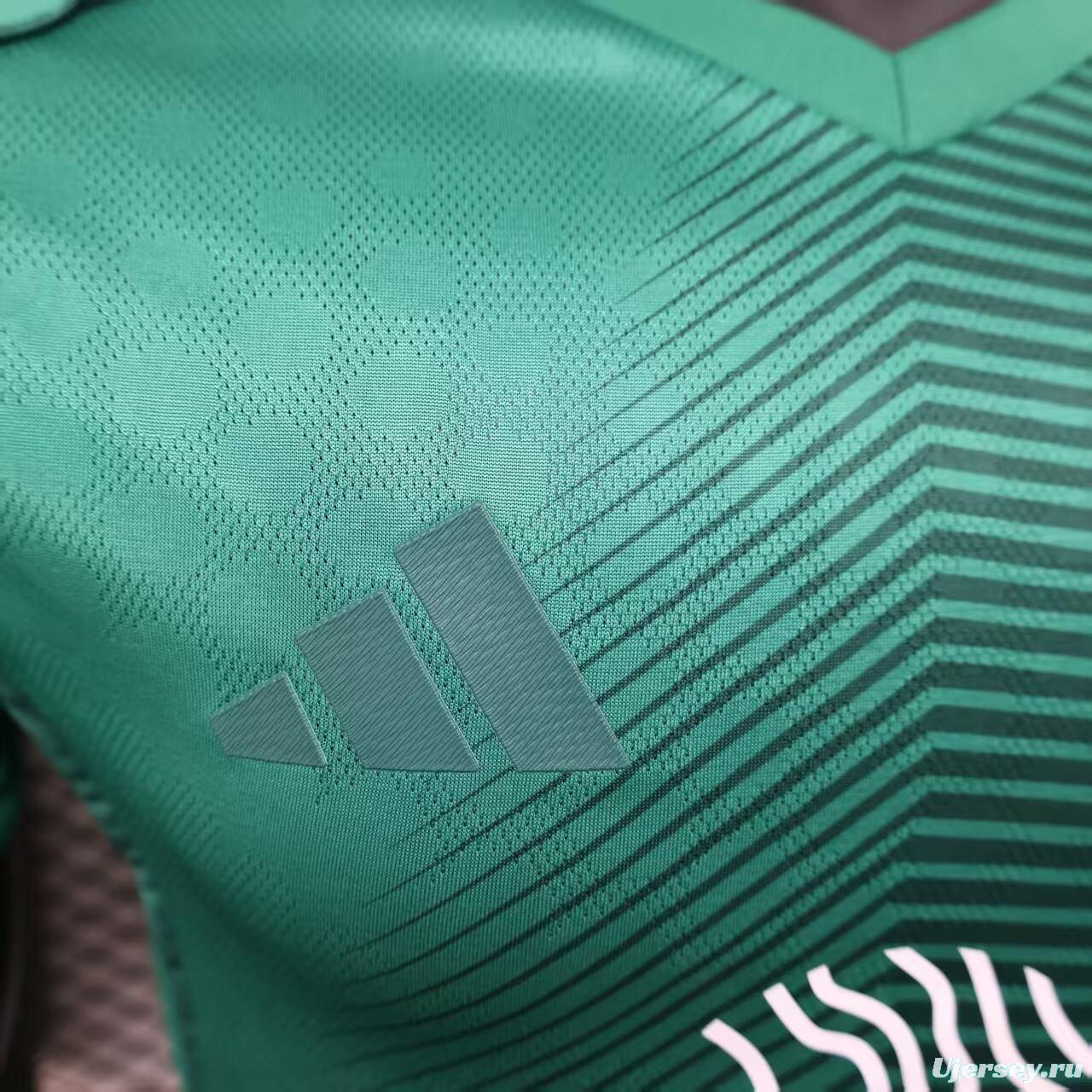 Player Version 25/26 Al-Ahli Away Green Jersey