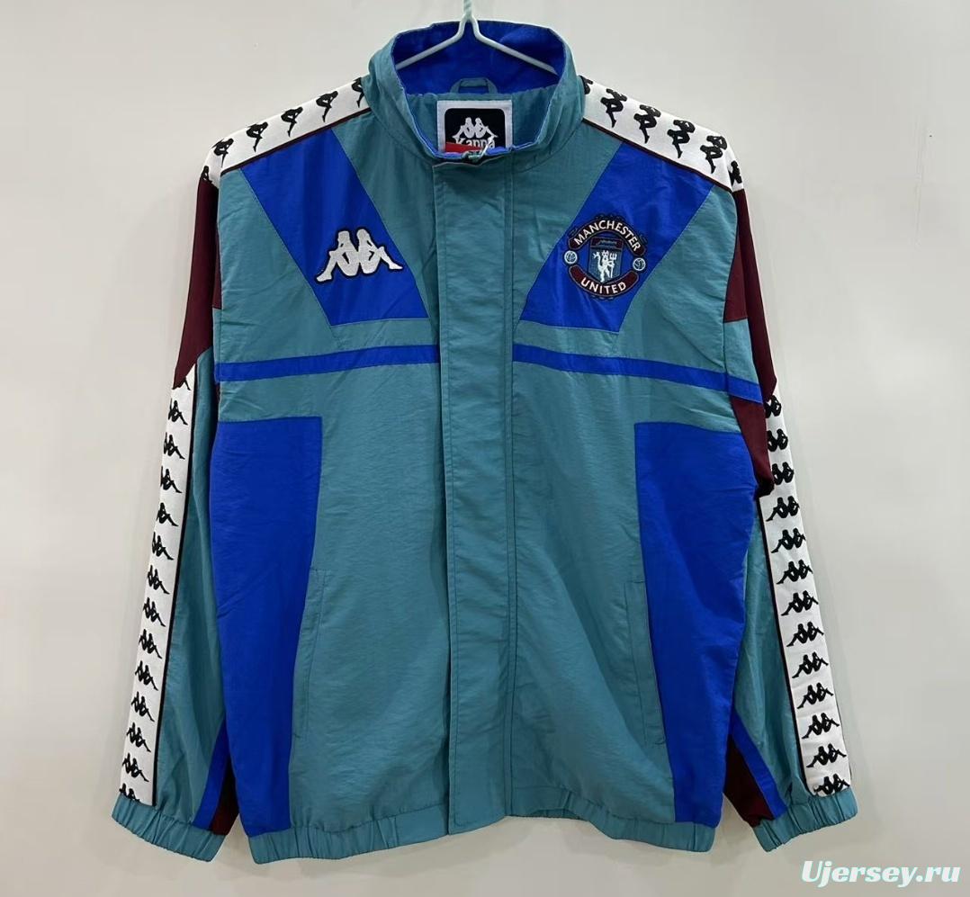 25/26 Manchester United 1967 Style Blue Windbreaker