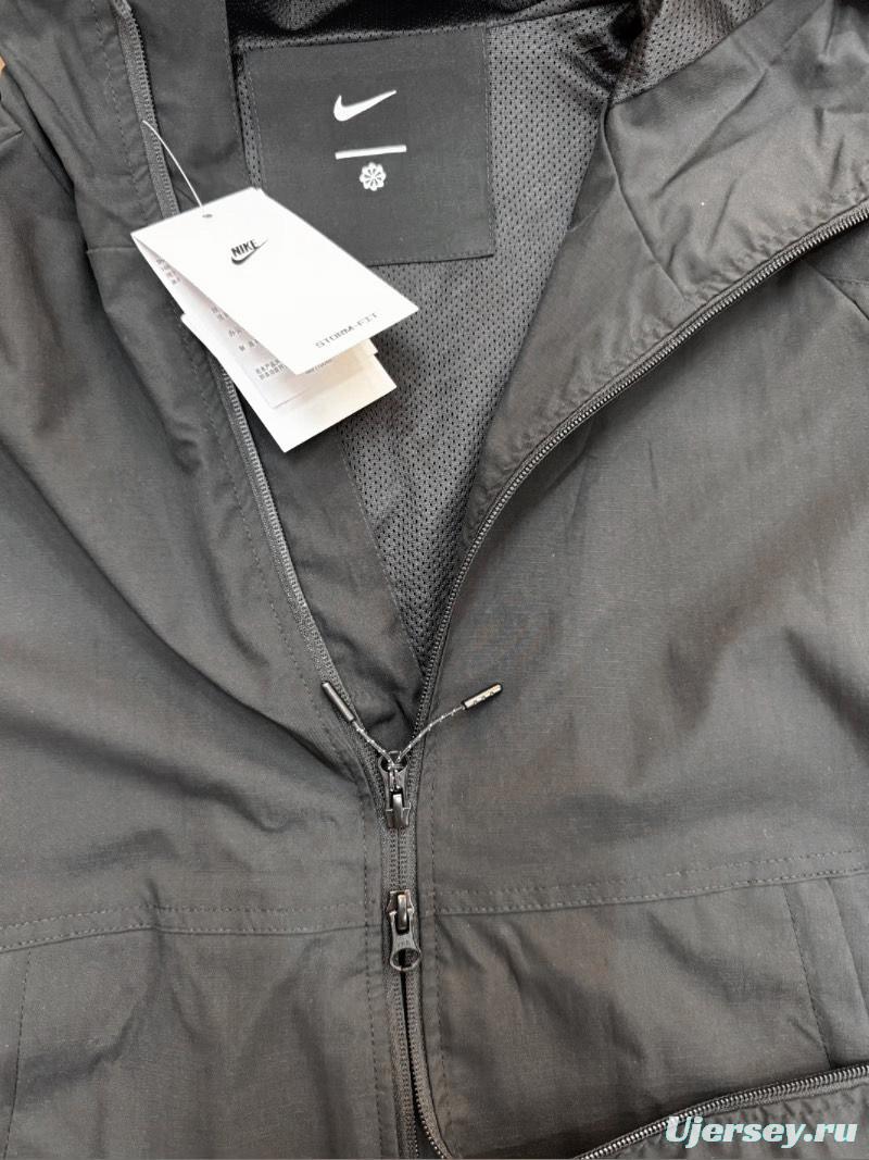 2025 NIKE White/Black Casual Jacket Windbreaker - 2 Colors