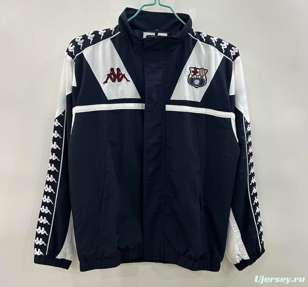 25/26 Barcelona 1967 Style Black/White Windbreaker