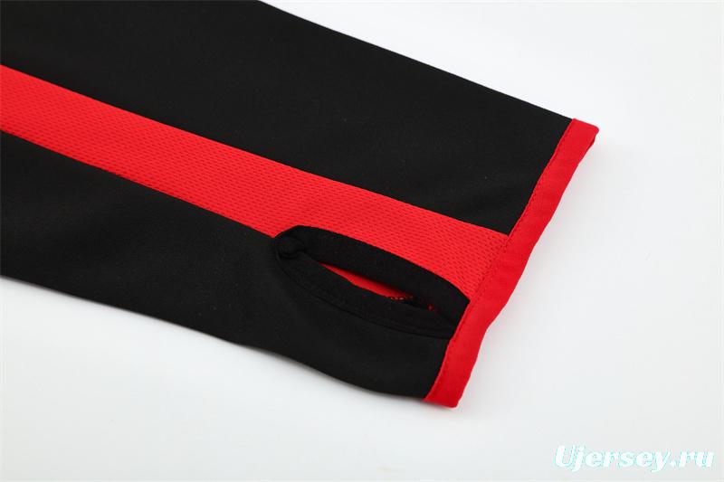 Retro 05/06 AC Milan Black Half Zipper Jacket