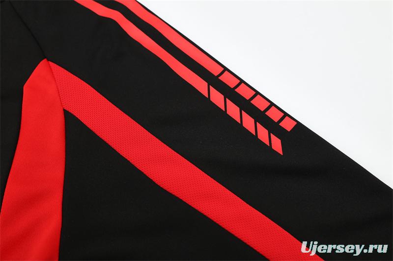 Retro 05/06 AC Milan Black Half Zipper Jacket