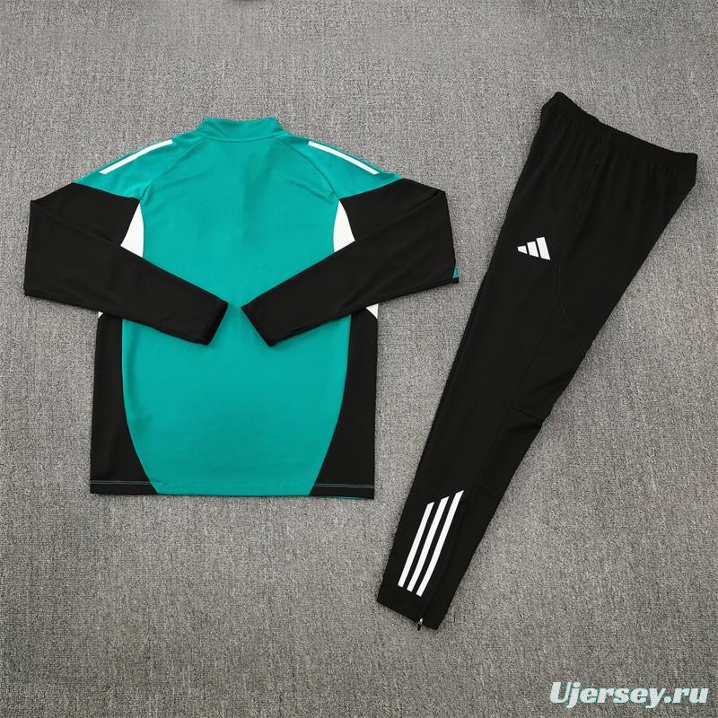 25/26 Liverpool Green Half Zipper Jacket+Long Pants