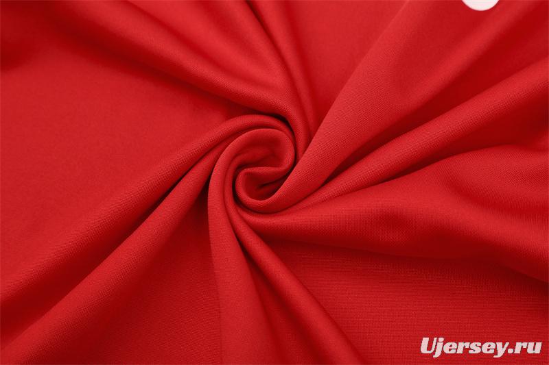 Retro 05/06 AC Milan Red Half Zipper Jacket