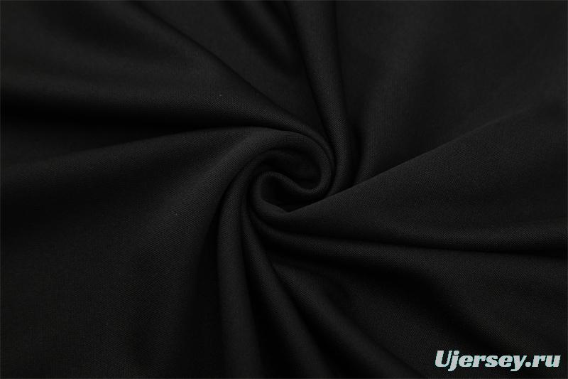 Retro 03/04 AC Milan Black Half Zipper Jacket