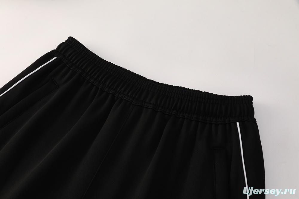 2025 Adidas Black Full Zipper Jacket + Long Pants