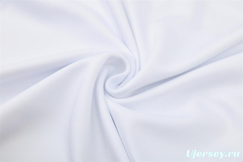 Retro 04/05 AC Milan White Half Zipper Jacket