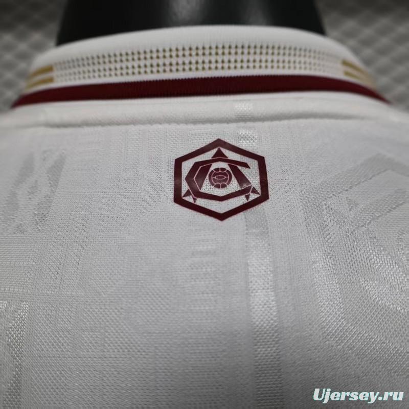 Player Version 25/26 Arsenal Third Long Sleeve White Jersey