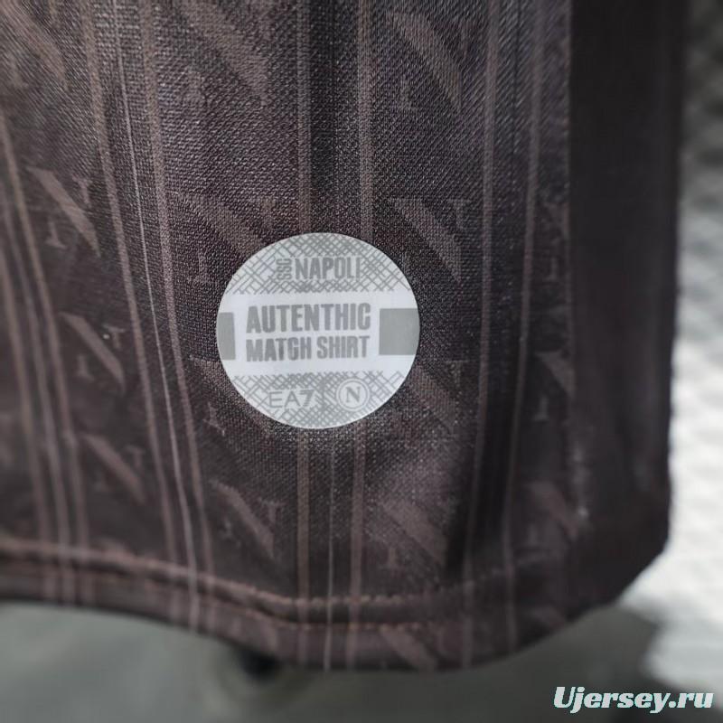 Player Version 25/26 Napoli Third Black Jersey