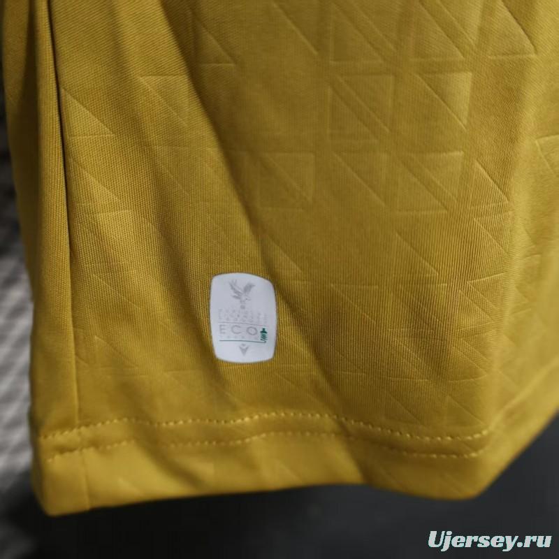 Player Version 25/26 Crystal Palace Away Yellow Jersey
