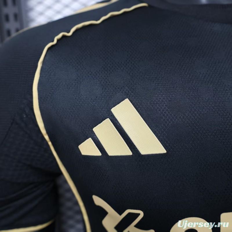 Player Version 25/26 Fulham Away Black Jersey