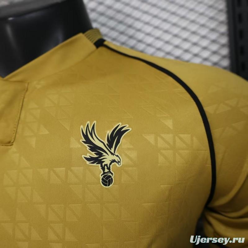 Player Version 25/26 Crystal Palace Away Yellow Jersey