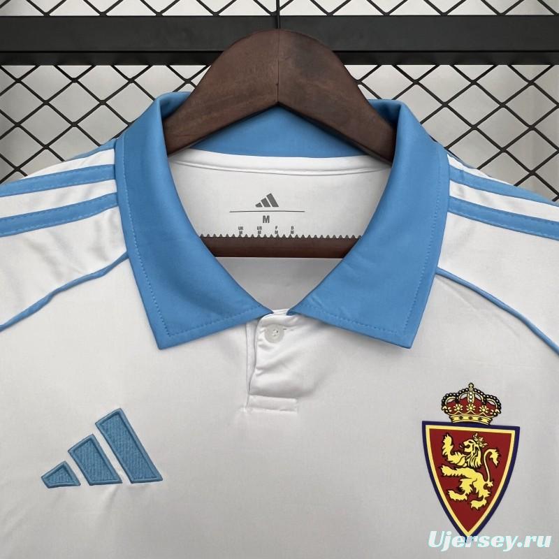 25/26 Real Zaragoza Home Jersey