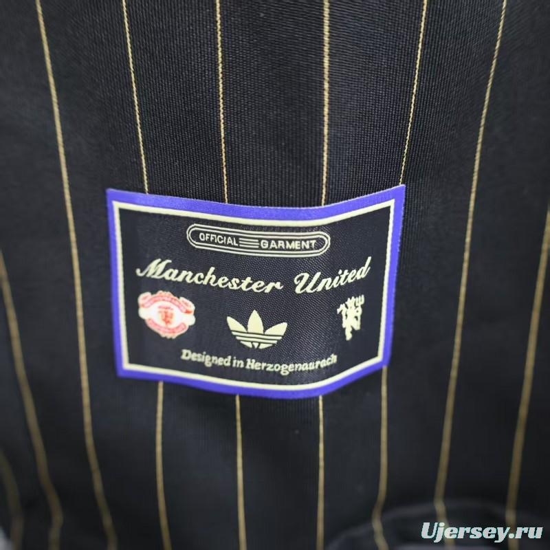 Player Version 25/26 Manchester United Black Casual Jersey