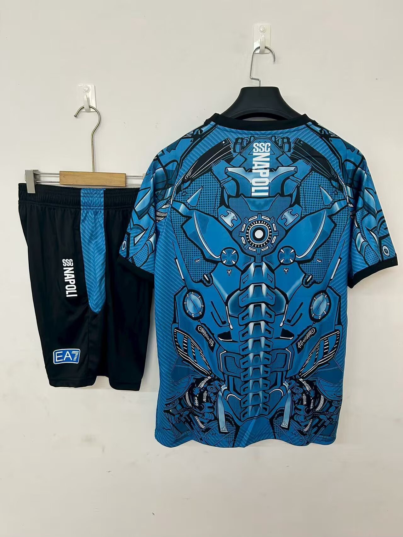 25/26 Napoli Training Pre-Match Jersey Blue+ Shorts