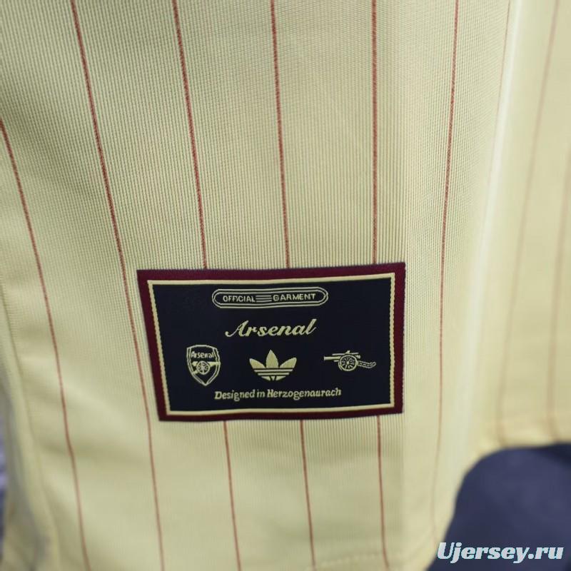 Player Version 25/26 Arsenal Yellow Special Jersey