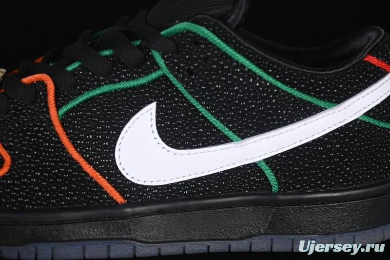 Nike Bronx Girls Skate SB Dunk Low Skateboarding Shoes - HV1664-001