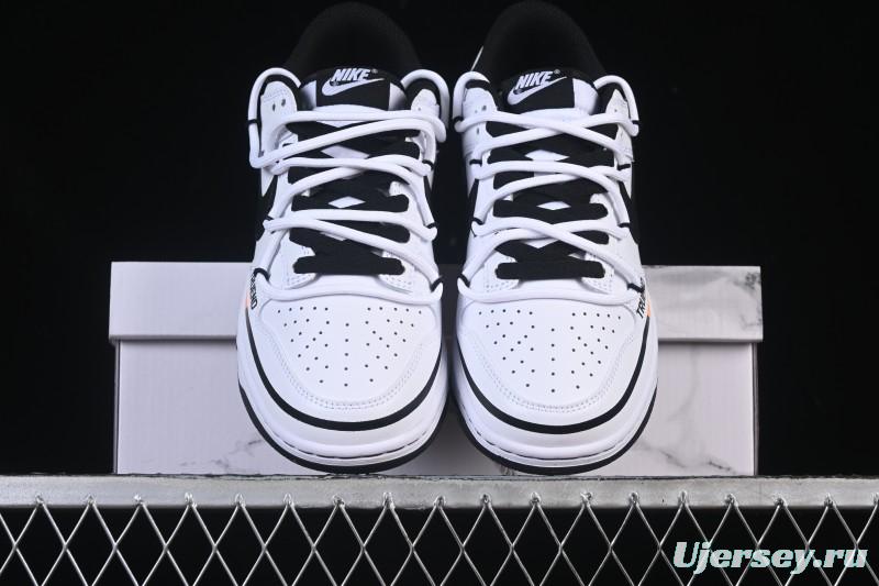 Nike SB Dunk Low Strap Custom Low-Top Casual Skate Shoes - DD1391-100