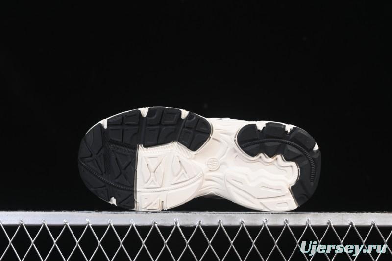 Nike P-6000 Retro Casual Sports Kids Shoes - Silver Red Black Swoosh