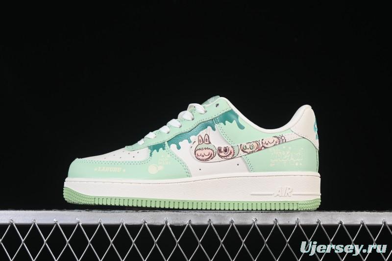 Nike Air Force 1'07 Low Casual Sneakers with Full-Length Air Cushion - KB1688-007