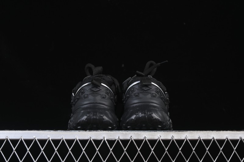 Balenciaga Non-Slip Wear-Resistant Casual Kids Shoes Black