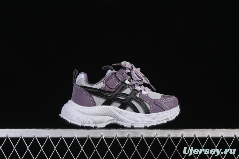 Asics Kids Non-Slip Durable Casual Shoes Purple - J.C3