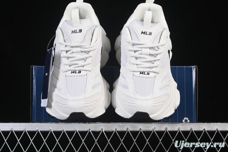 New York Yankees Chunky A Height-Increasing Thick Sole Casual Running Shoes - 3ASHW055N07WHS