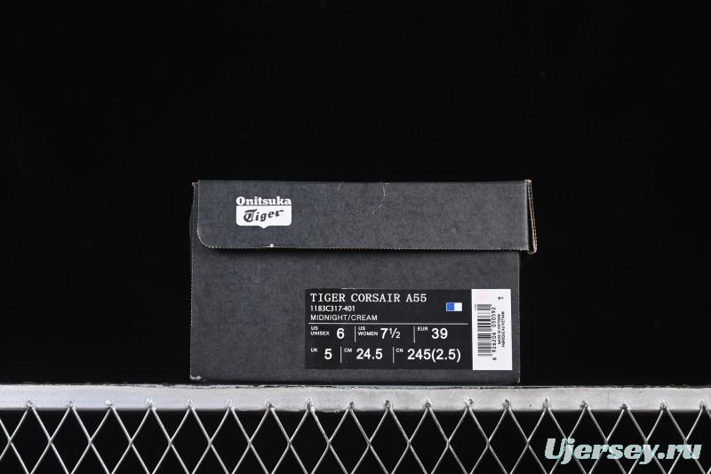 OnitsukaTiger Corsair A55 Low-Top Lifestyle Casual Shoes - 1183C317-401