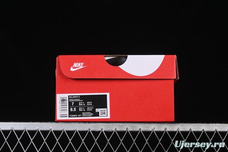 Nike Killshot 2 Retro Comfortable Anti-Slip Lightweight Low-Top Skate Shoes - FQ8903-401