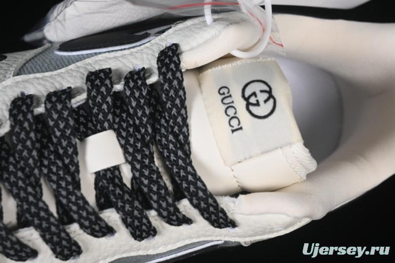 Nike Air Force 1'07 Low Gucci Collaboration White Gray Black Casual Sneakers - YF9511-808