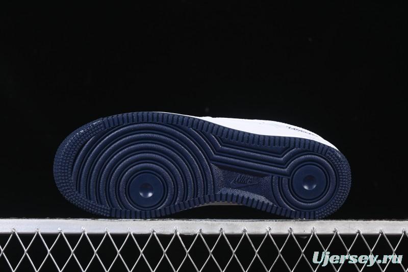 Nike Air Force 1'07 Low White Blue Casual Sneakers - ZH0316-119
