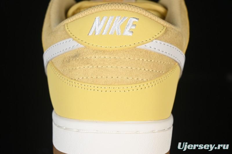 Nike SB Dunk Low Saturn Gold Low-Top Skate Shoes - FJ1674-700