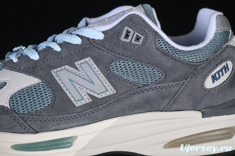 New Balance Kith x New Balance Made In USA M991 Classic Versatile Dad Shoes Casual Athletic Running Shoes - U991KH2