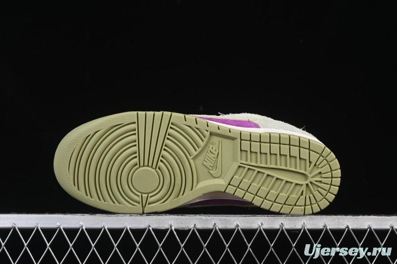 Nike Dunk Low Panda Viotech Green Purple Low-Top Casual Skate Shoes - IH7648-700