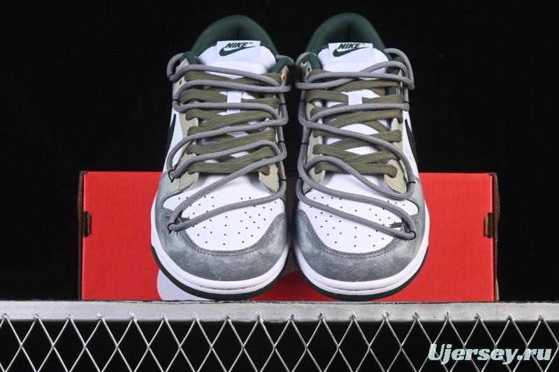 Nike SB Dunk Low Anniversary Custom Low-Top Casual Skate Shoes - DV0833-111