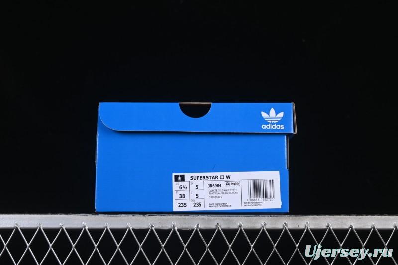 Adidas Originals Superstar II Casual Sneakers with Shell Toe Design - JR6984