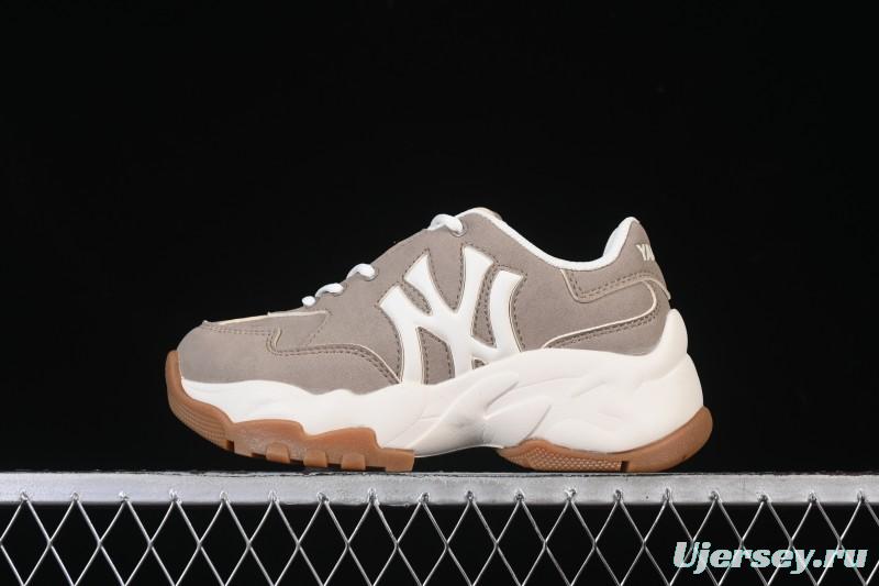 New York Yankees Bigball Chunky Vintage Window Platform Sneakers - 3ASHVT35N50BRS