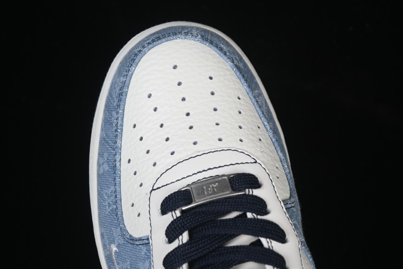 Nike Air Force 1 '07 Low LV Collaboration Denim Patchwork Casual Sneakers - SC0601-556
