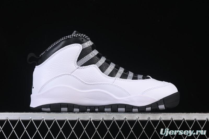 Nike Air Jordan 10 Retro Light Steel Grey Basketball Shoes - HJ6779-104