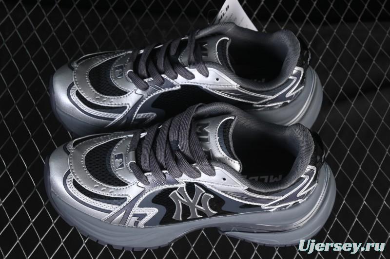 New York Yankees Chunky Curve Runner Enamel Thick Sole Casual Running Shoes - 3ARNSPE5N50SID