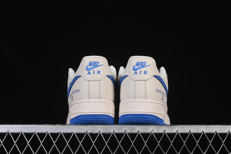 Nike Air Force 1 '07 Low LV Collaboration Mesh Panel Light Blue Low-Top Casual Sneakers - QW5836-025