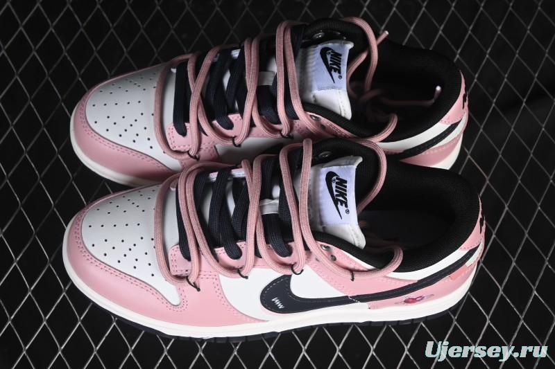 Nike SB Dunk Low Valentine's Day Strap Anniversary High-End Custom Low-Top Casual Skate Shoes - PB0510-055