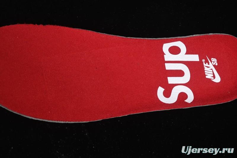 Nike Supreme Dunk SB Dunk Low Brown Yellow Casual Skate Shoes - HQ8487-300